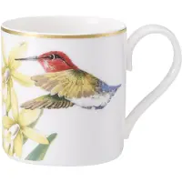 Villeroy & Boch Vorteilset 6 Stück Amazonia Mokka-/Espressoobertasse Premium Bone Porcelain bunt handbemalt 1035141420