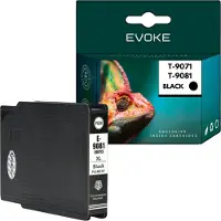 Evoke Patrone für Epson T9071 ️️ WF6090DW WF6090DTWC WF6590DWF WF6590DTWFC ️