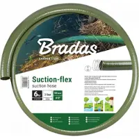 Bradas 6 m Saug- und Förderschlauch mit Stahlspirale | Suction-Flex 50 mm