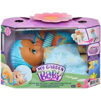 Mattel Mein Schmuse Schmetterlings-Baby (23 cm), mit Plüschflügeln, blau