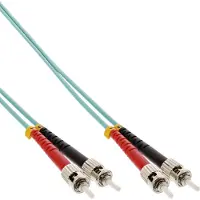InLine LWL Duplex Kabel, ST/ST, 50/125µm, OM3, 20m, 20 m, OM3, ST, ST