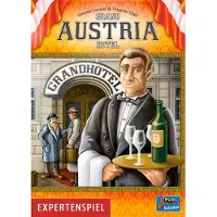 Asmodee Grand Austria Hotel Brettspiel, Strategiespiel ab 12 Jahren, 2-4 Spieler