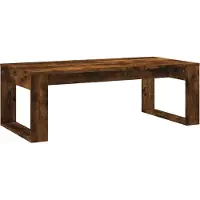 Syfax Couchtisch Räuchereiche 102x50x35 cm Holzwerkstoff