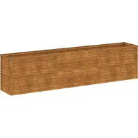 Syfax Garten-Hochbeet 291 x 50 x 69 cm Cortenstahl
