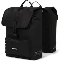 URBAN PROOF Fahrradtasche DOUBLE CARGO 38L schwarz