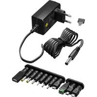 Goobay Universal-Netzteil (3 V - 12 V, max. 12 W / 1,0 A), 1.8 m