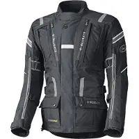 Held Hakuna II wasserdichte Motorrad Textiljacke, schwarz/grau, S