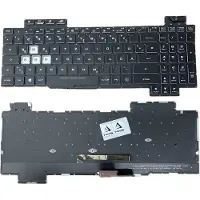T-ProTek DEUTSCHE - Schwarz Tastatur mit Beleuchtung Keyboard für Asus ROG GL704S7CM