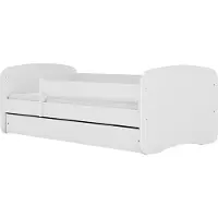RAUMHIRSCH FURNITURE raumhirsch Kinderbett Jugendbett ohne Muster 70x140, 80x160, 80x180 cm - Komplettset mit Schublade & Rausfallschutz