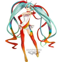 Banpresto Hatsune Miku Racing Chronicle Racing Miku 2016 Figur Mehrfarbig Mehrfarbig One Size