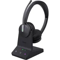 Yealink WH64 Dual UC Headset, Kabellos, 20 - 20000 Hz, Büro/Callcenter, 151 g, Kopfhörer, Schwarz