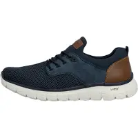 Rieker Herren Slipper Dunkelblau Synthetik Textil Mix Größe:42