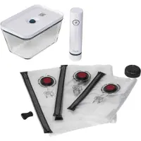 Zwilling Fresh+save Quick La Mer Glas-set Mit Ausgießer Und Deckel Für Vakuumierer