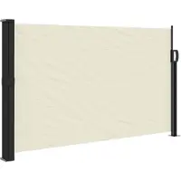Syfax Seitenmarkise Ausziehbar Creme 120x500 cm
