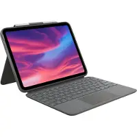 Logitech Combo Touch, AZERTY, Französisch, Touchpad, 1,8 cm, 1 mm, Apple