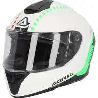 Acerbis Integralhelm Krapon 22.06 Mattschwarzweiß größe XL