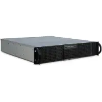 Inter-Tech IPC 2U-20248, Rack, Server, Schwarz, ATX, micro ATX, Mini-ITX, Stahl, HDD, Netzwerk, Leistung