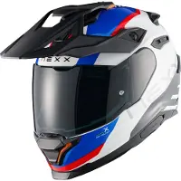 NEXX Helmet Y.TRAVL QUEST WHITE.BLUE.RED (56-S)