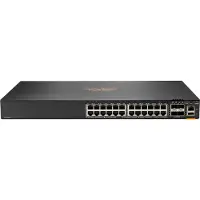 HP HPE Aruba Networking Networking CX6200F 24G 4SFP+ Switch, Managed, L3, Gigabit Ethernet (10/100/1000), Rack-Einbau, 1U