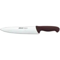 Arcos Kochmesser Farbe - Prof 292228 aus Nitrum-Edelstahl und mango ergonomisches braunes Polypropylen mit 25 cm Klinge, Vitrine