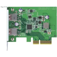 Qnap Dual-port, USB3.2 Gen 2, PCIe expansion card