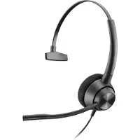 Poly HP EncorePro 310 Monaurales Headset mit Quick Disconnect TAA, Kabelgebunden, Anrufe/Musik, 70 g, Kopfhörer, Schwarz