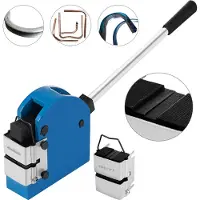 Vevor Winkelbiegegerät, 1,5 mm Aluminum Winkelbieger Biegemaschine, 1,2 mm Stahlblech Winkelbieger, 65 x 160 x 140 mm Biegemaschine Manuell, 16 Gauge Aluminium, 18 Gauge Weichstahl und 20 Gauge Stahl
