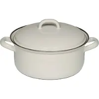 Riess 0127-033, 0,75 l, Weiß, Stahl, Emaille, Keramik, Gas, Induktion, Weiß