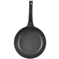 Orion Tiefe und hohe Bratpfanne aus Granit GRANDE 24 cm