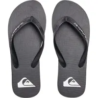 Quiksilver Sandale "Molokai Core", Herren, Gr. 7(40), schwarz (schwarz 1), Obermaterial: Synthetikmaterial / Außensohle: Moosgummi., Schuhe Sandale