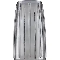 Paulmann Lampenschirm Drio, rauchgrau, Ø 15,2 cm, Glas