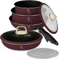 Berlinger Haus Kochtopfset BH-8254 Titanbeschichtung 9 Teile Bordau