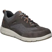 Josef seibel Schnürschuh "Giuseppe 07, granit-kombi", Herren, Gr. 41, grau (granit, kombi), Obermaterial: 80% Rindsleder Leather cow. 20% Textilmaterial TEXMAT., Schuhe Schnürschuh