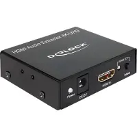 DeLOCK 62692, 3840 x 2160 Pixel, AV-Receiver, Schwarz, HDCP