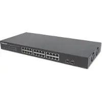 Intellinet 12-Port Gigabit Ethernet Switch m. 2 SFP-Ports