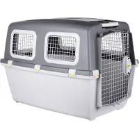 Zolux Stefanplast - Gepäckträger Gulliver 6 IATA, Farbe Grau, 92 x 64 x 66 cm