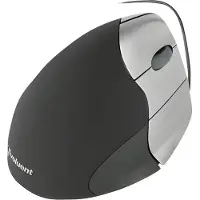 Hypertec VM3R, rechts, Vertikale Ausführung, Optisch, USB Typ-A, 2600 DPI, Schwarz, Silber