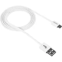 Canyon CNE-USBM1W, 1 m, USB A, Micro-USB A, USB 2.0, Weiß