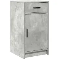 Syfax Sideboard Beton Grau 40 x 40,5 x 75 cm Holzwerkstoff