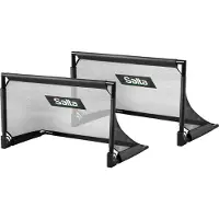 Salta Challenge 100 x 60 x 60 cm zusammenklappbare Fußballtore (2 Stück)