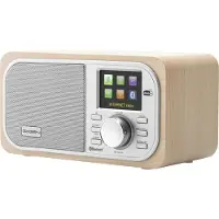 Hyundai GoGEN IR 237 BTDAB Internetradio DAB+ FM Bluetooth Wi-Fi braun 132x210x112 mm