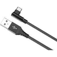 Celly USBTYPECLSHBK, 1 m, USB A, USB C, Schwarz