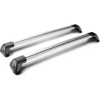 Yakima Paar Flush gemischte Aluminium-Teleskopdachträger 85+90 cm