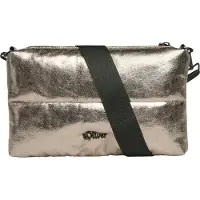 s.Oliver Umhängetasche Abendtasche Pochette White silberfarben