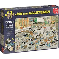 Jumbo Jan Van Haasteren Der Vieh-markt Viehmarkt 1000 Pieces Puzzle