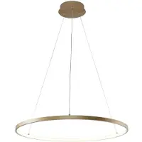 Zuma Line LED-Pendelleuchte 1700 lm 3000+4000+6000K Gold BRENO 2023201-GD60