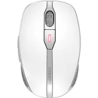Cherry DW 9100 SLIM, Kabellos, RF Wireless + Bluetooth, AZERTY, Silber, Maus enthalten