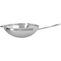 Demeyere Wok 36cm, Silber, 36 cm