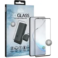 EIGER Folie Samsung Galaxy Note 10 Lite Glass 3D Edge to Edge Clear Black