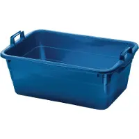 Lockweiler Tragewanne Polyethylen blau 800x535x300mm - 395/80